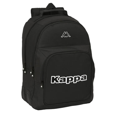 School Bag Kappa Black Black (32 x 42 x 15 cm)-0